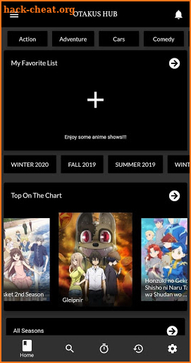 Otakus Hub screenshot