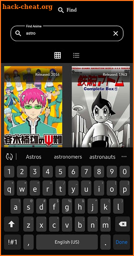 Otakus Hub screenshot