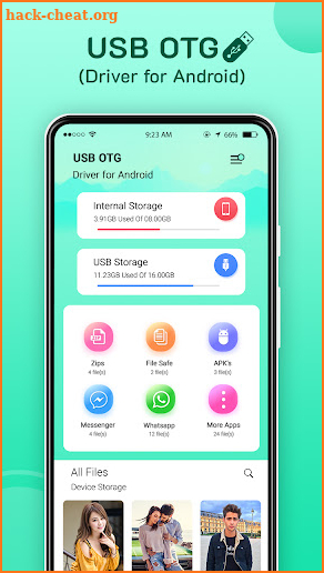 OTG USB Driver for Android - Converter USB to OTG screenshot