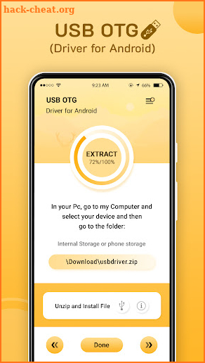 OTG USB Driver for Android - Converter USB to OTG screenshot