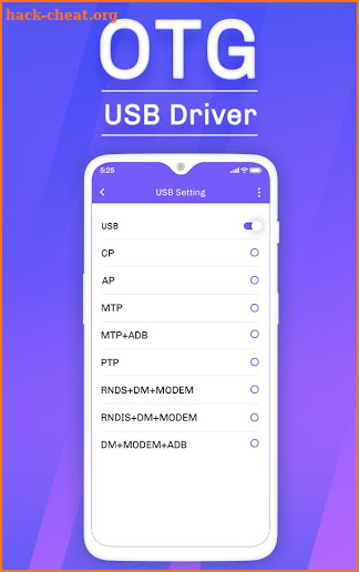 OTG USB Driver For Android : USB To OTG Converter screenshot