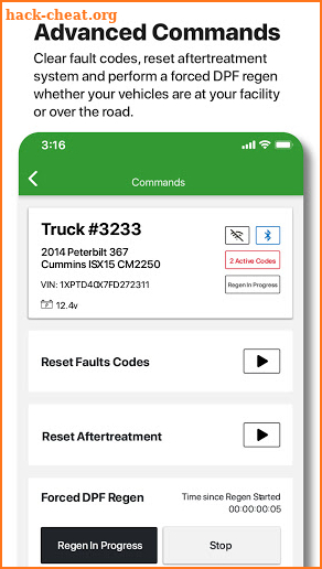 OTR Diagnostics screenshot