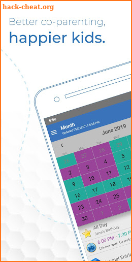 OurFamilyWizard Co-Parenting App screenshot