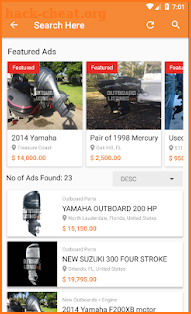 Outboard Listings screenshot