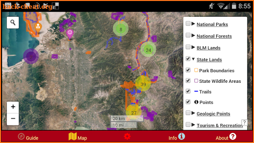 Outdoor Explorer Utah - Ultimate Travel Guide Map! screenshot