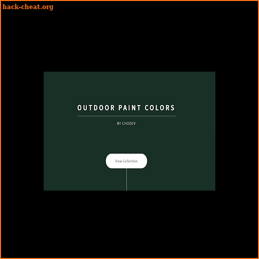 Outdoor Paint Colors screenshot