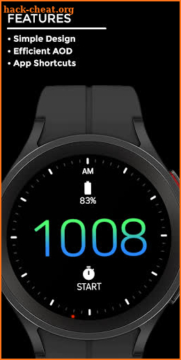 Outernight - watch face screenshot