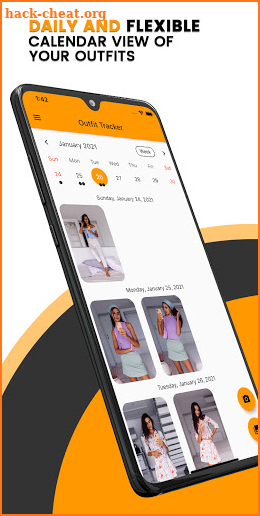 Outfit Tracker for Clothing screenshot