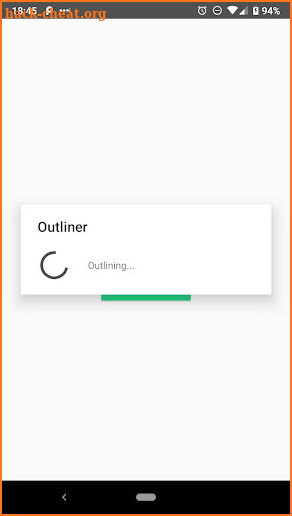 Outliner screenshot