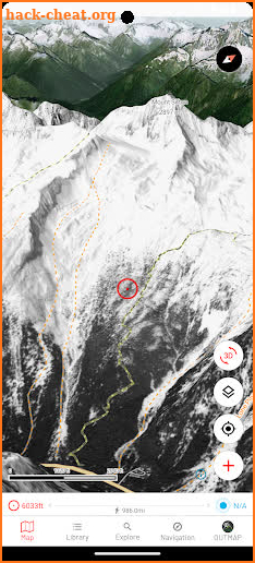 OUTMAP: hike, ski, outdoor screenshot