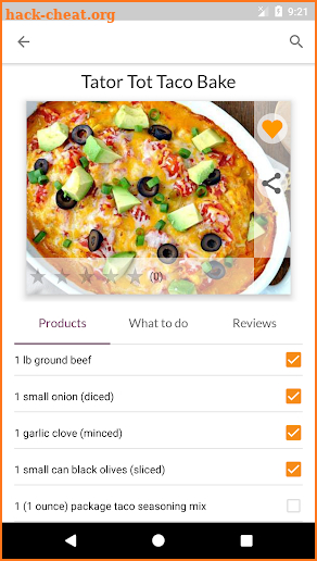 Oven Recipes screenshot