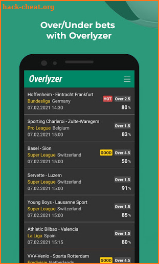 Overlyzer screenshot