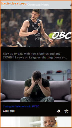 Overseas Basketball Connection screenshot