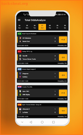 Over/Under 2,5 Goals Fixed Matches & Betting Tips screenshot