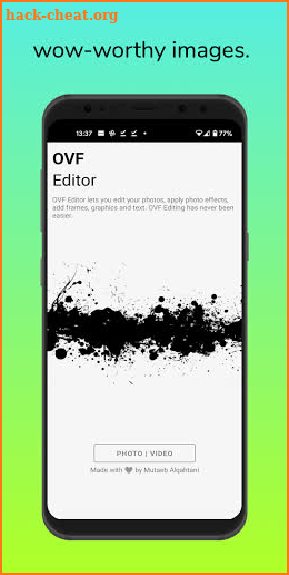 OVF Editor screenshot