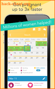 Ovia Fertility Tracker & Ovulation Calculator screenshot