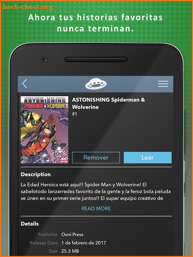 Ovni Comics screenshot