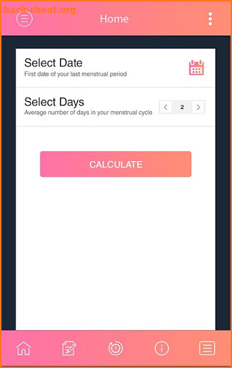 Ovulation Calculator - Ovulation Calendar screenshot