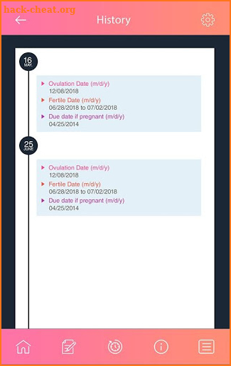 Ovulation Calculator - Ovulation Calendar screenshot