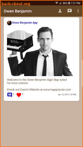 Owen Benjamin App screenshot