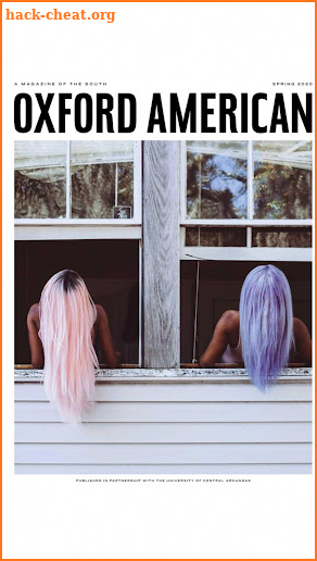 Oxford American screenshot