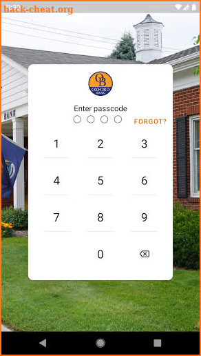 Oxford Bank Mobile screenshot