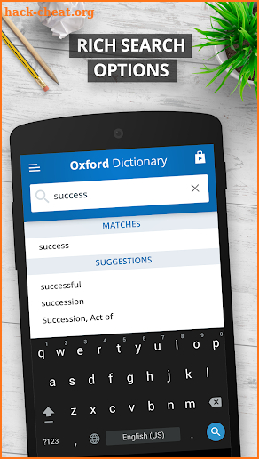 Oxford Dictionary of English Full screenshot