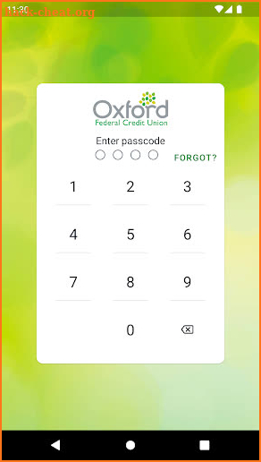 Oxford FCU screenshot