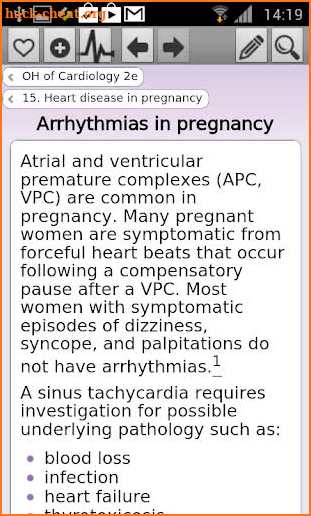 Oxford Handbook Cardiology 2 E screenshot