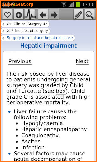 Oxford Handbook Clinical Surg. screenshot