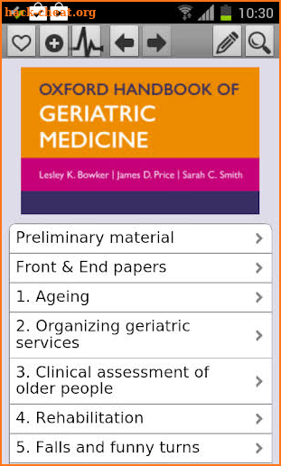 Oxford Handbook Geria. Med. 2E screenshot