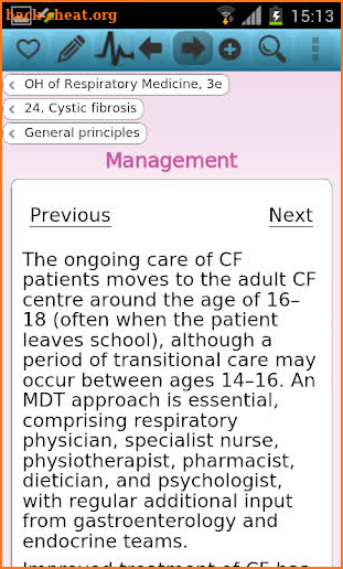 Oxford Handbook of Respira Med screenshot