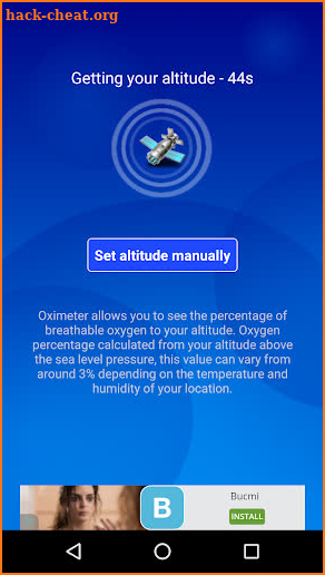 Oximeter screenshot