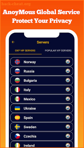 OXP VPN - Secure VPN Proxy screenshot