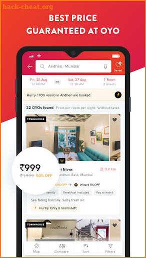 OYO Lite: Find Best Hotels & Book At Great Deals screenshot