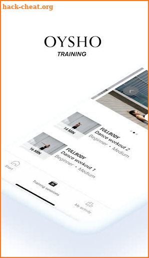 OYSHO TRAINING screenshot