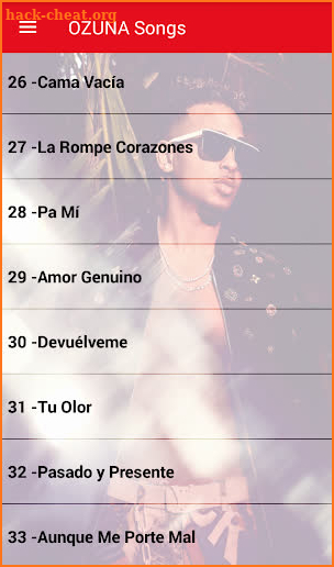 Ozuna Songs Offline ( 50 Songs without internet ) screenshot