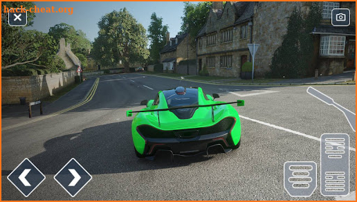 P1 McLaren Speed Car Parking screenshot