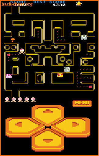 Pac Maze Man Free screenshot