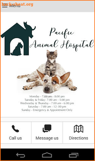 Pacific Animal Hospital MO screenshot