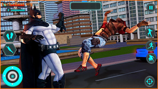 Pacific Bat Superhero Battle & City Rescue Mission screenshot