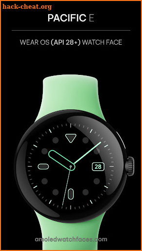 Pacific E: watch face screenshot