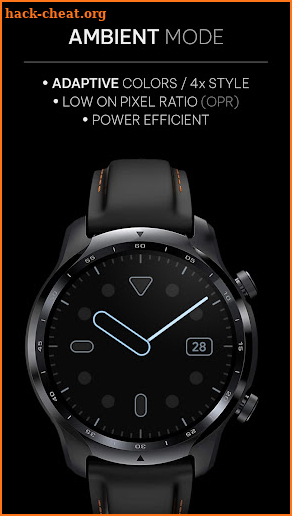 Pacific E: watch face screenshot