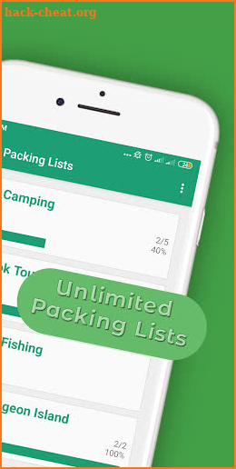 Pack Checklist - Simple Travel Packing List screenshot