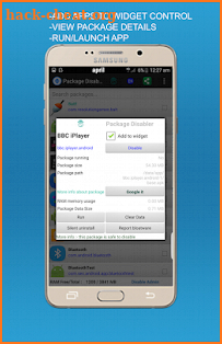 Package Disabler Pro + screenshot