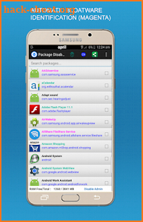 Package disabler pro for  LG screenshot