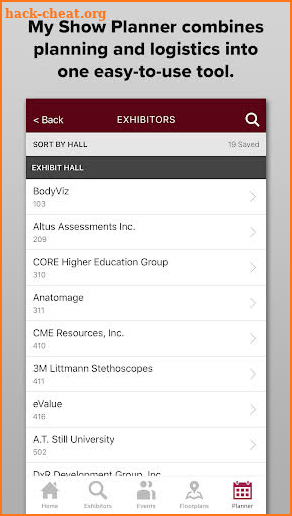 PAEA 2019 Education Forum screenshot