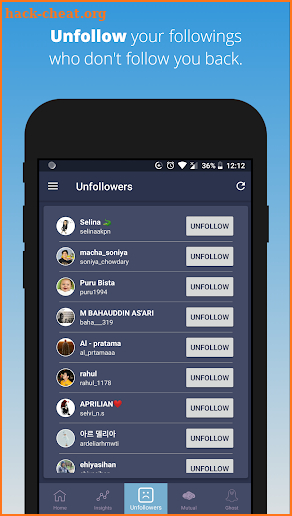 Page Manager for Instagram (Unfollowers, Insights) screenshot