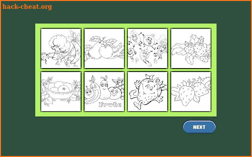 Paint Coloring Fruits: Preschool Games: lol color screenshot