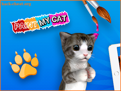 Paint My Cat: 3D Coloring Sandbox screenshot